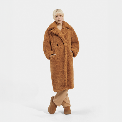 Der Heritage Teddy-Mantel in Camel