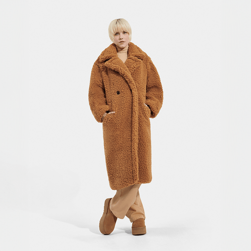 Der Heritage Teddy-Mantel in Camel