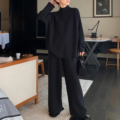 Das Alpine Rippstrick - Set - Weiß - Saint Doux