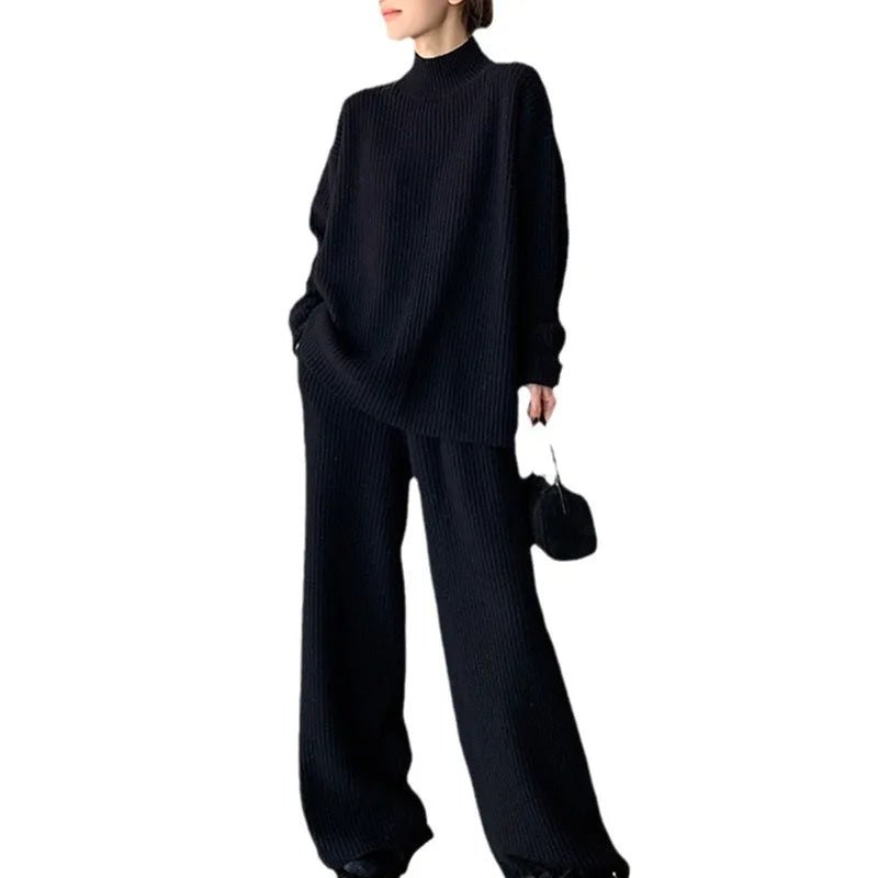 Das Alpine Rippstrick - Set - Weiß - Saint Doux