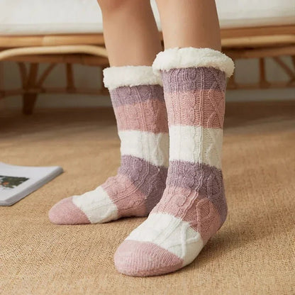 Die Cloud - Step Thermosocken - Pink/Lila - Saint Doux